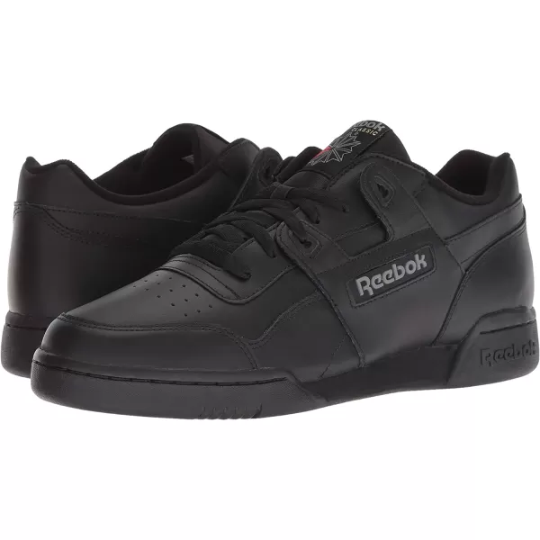 imageReebok Mens Workout Plus SneakerBlackCharcoal