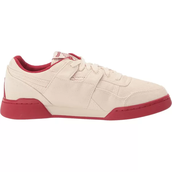 imageReebok Mens Workout Plus SneakerChalkFlash RedSandy Tote