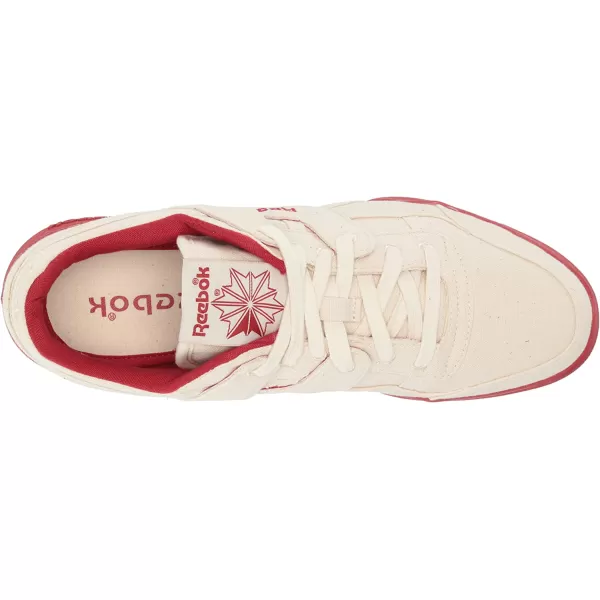 imageReebok Mens Workout Plus SneakerChalkFlash RedSandy Tote