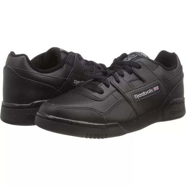 imageReebok Mens Workout Plus SneakerCore Black Core Black Pure Grey 5