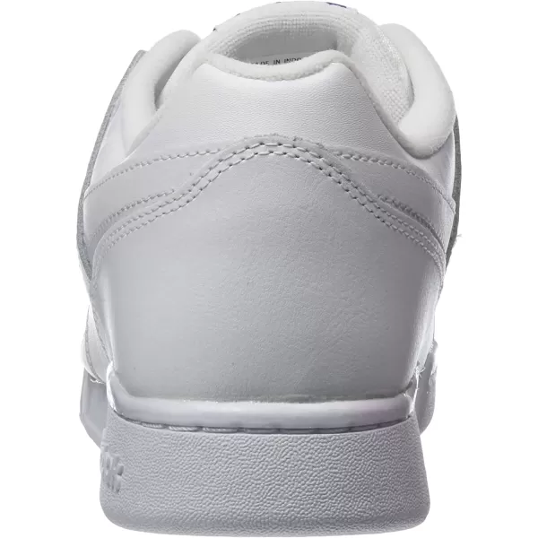 imageReebok Mens Workout Plus SneakerFtwr White Ftwr White Classic Cobalt