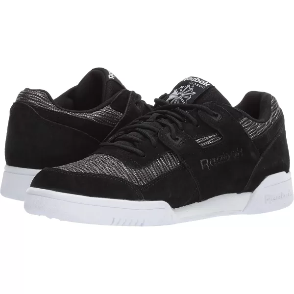 imageReebok Mens Workout Plus SneakerFwblackWhiteSpirit White