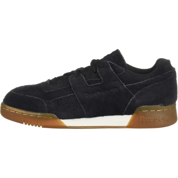 imageReebok Mens Workout Plus SneakerSuedeblackGum