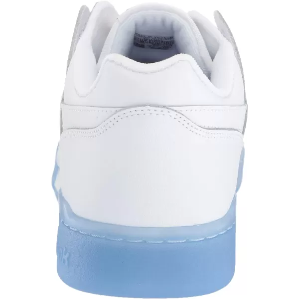 imageReebok Mens Workout Plus SneakerWhiteCarbonBlue