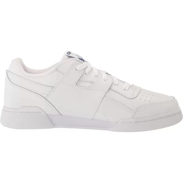 imageReebok Mens Workout Plus SneakerWhiteClassic Cobalt