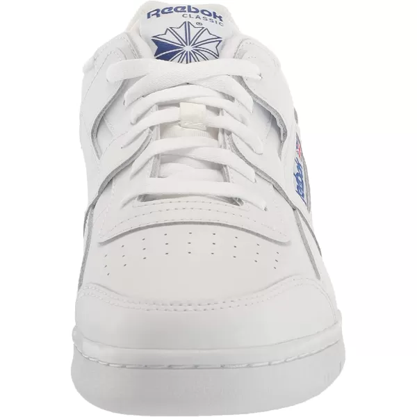 imageReebok Mens Workout Plus SneakerWhiteClassic Cobalt