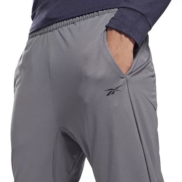 imageReebok Mens Workout Ready Knit Pant in Cold Grey