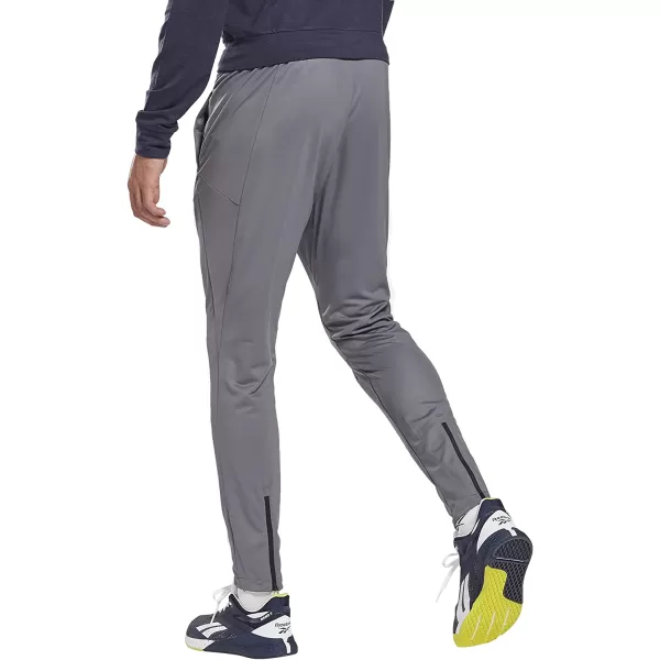 imageReebok Mens Workout Ready Knit Pant in Cold Grey