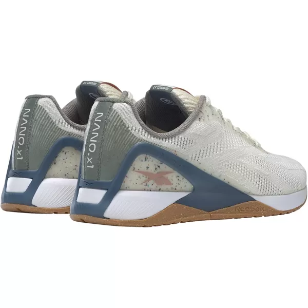imageReebok Mens and Womens Nano X1 Cross Trainer in Cream and Green