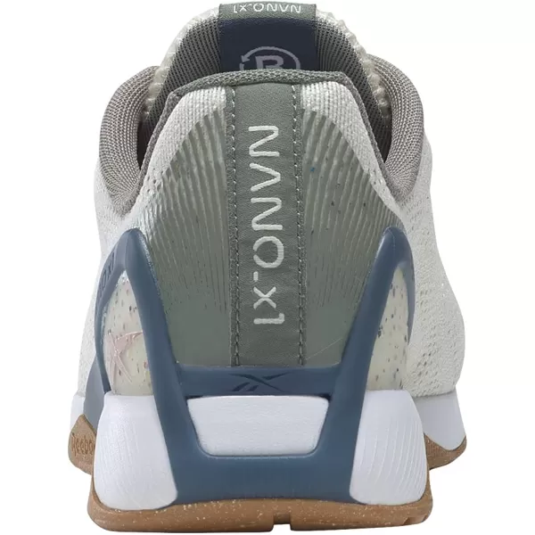 imageReebok Mens and Womens Nano X1 Cross Trainer in Cream and Green