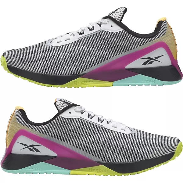 imageReebok Mens and Womens Nano X1 Cross Trainer in Ftwr WhiteCore BlackPursuit Pink