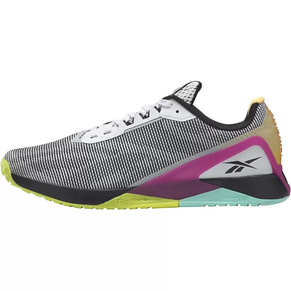 imageReebok Mens and Womens Nano X1 Cross Trainer in Ftwr WhiteCore BlackPursuit Pink