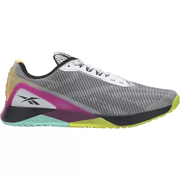 imageReebok Mens and Womens Nano X1 Cross Trainer in Ftwr WhiteCore BlackPursuit Pink