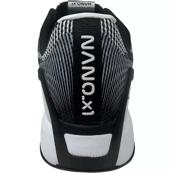 imageReebok Mens and Womens Nano X1 Cross Trainer in White Core Black and Pure Grey