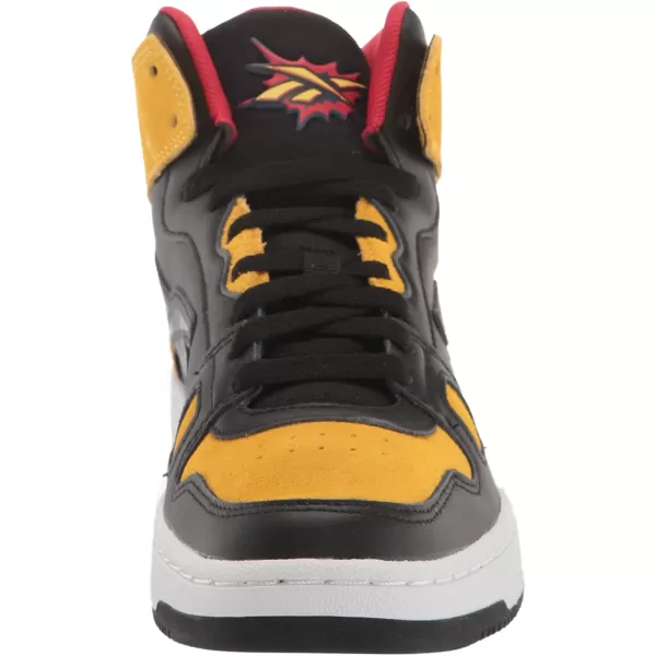 imageReebok Mens and Womens Resonator Mid Basketball Shoes Looney Tunes BlackMarigoldVector Red