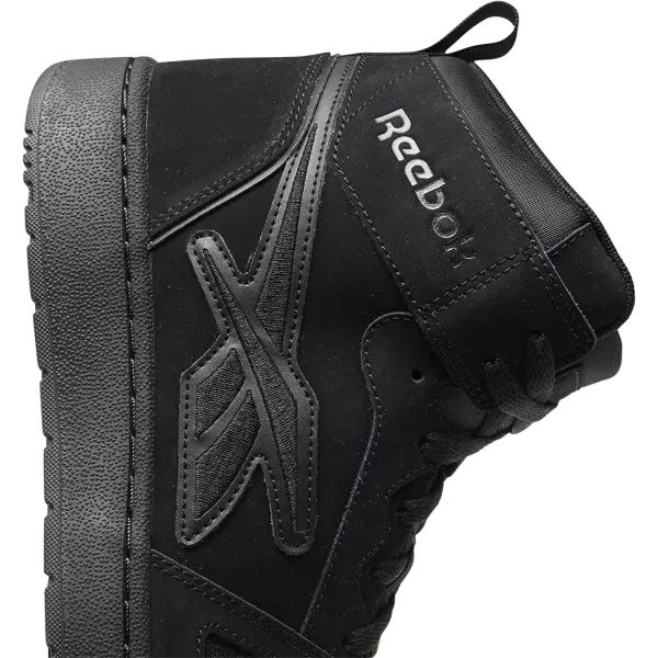 imageReebok Mens and Womens Resonator Mid Basketball Shoes in Black