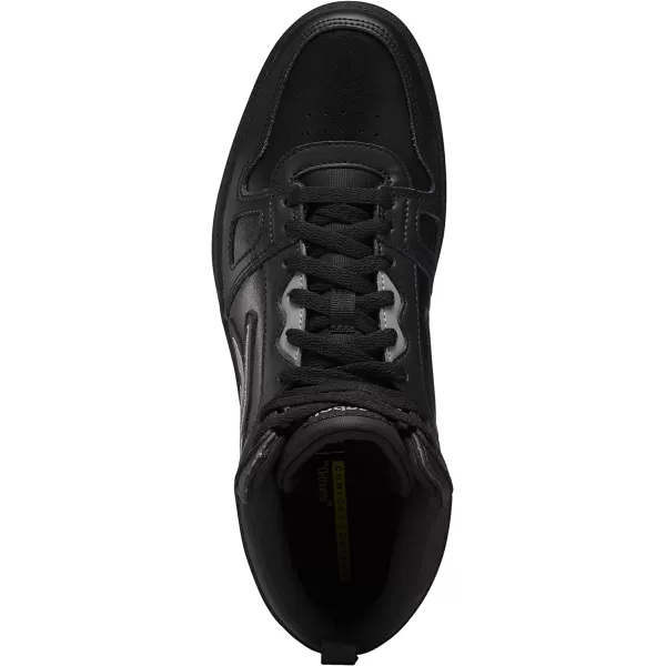 imageReebok Mens and Womens Resonator Mid Basketball Shoes in Black and Pure Grey