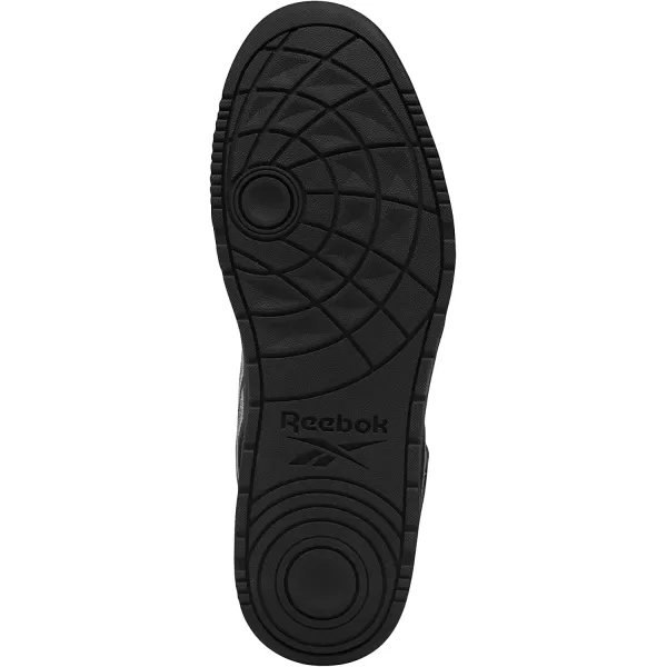 imageReebok Mens and Womens Resonator Mid Basketball Shoes in Black and Pure Grey