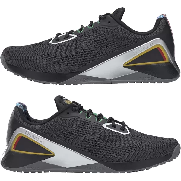 imageReebok MensWomens Nano X1 Cross Trainer Power Rangers BlackGrey