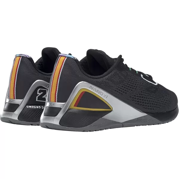imageReebok MensWomens Nano X1 Cross Trainer Power Rangers BlackGrey