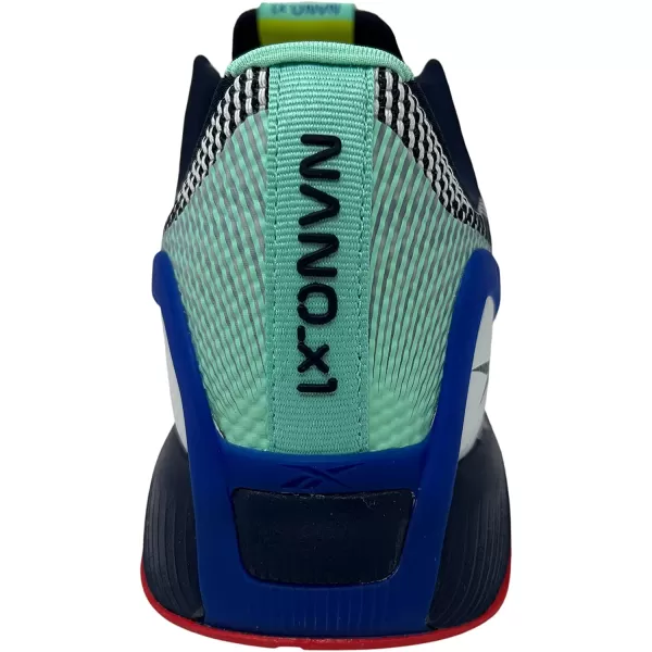 imageReebok MensWomens Nano X1 Cross Trainer in Ftwr WhiteVector NavyCourt Blue