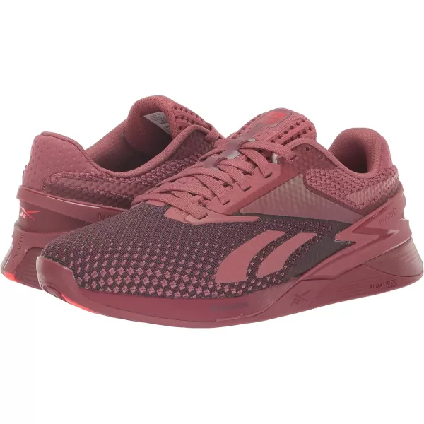 imageReebok Nano X3Sedona RoseClassic MaroonNeon Cherry