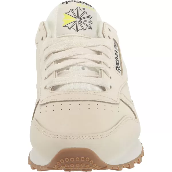 imageReebok Unisex Classic Leather SneakerAlabasterSoft EcruBlack