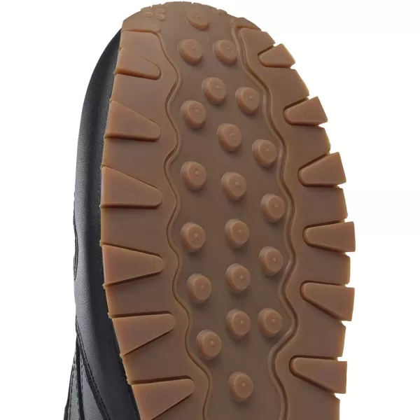 imageReebok Unisex Classic Leather SneakerBlackGum 2