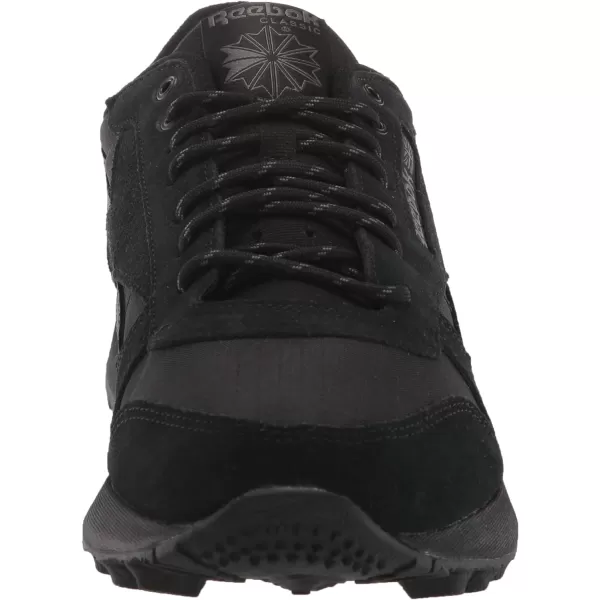 imageReebok Unisex Classic Leather SneakerBlackPure Grey