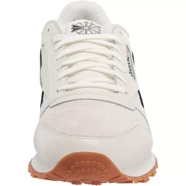 imageReebok Unisex Classic Leather SneakerChalkBlack