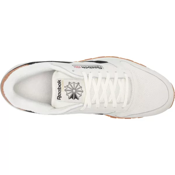 imageReebok Unisex Classic Leather SneakerChalkBlack
