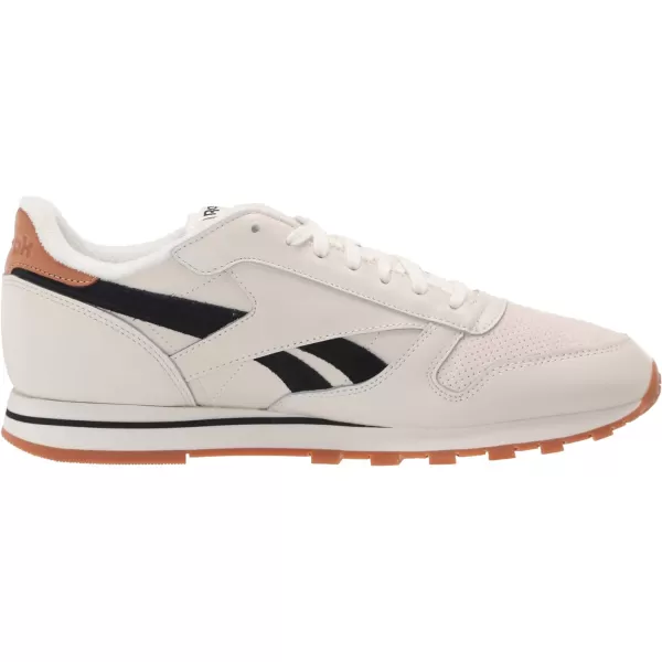 imageReebok Unisex Classic Leather SneakerChalkBlack