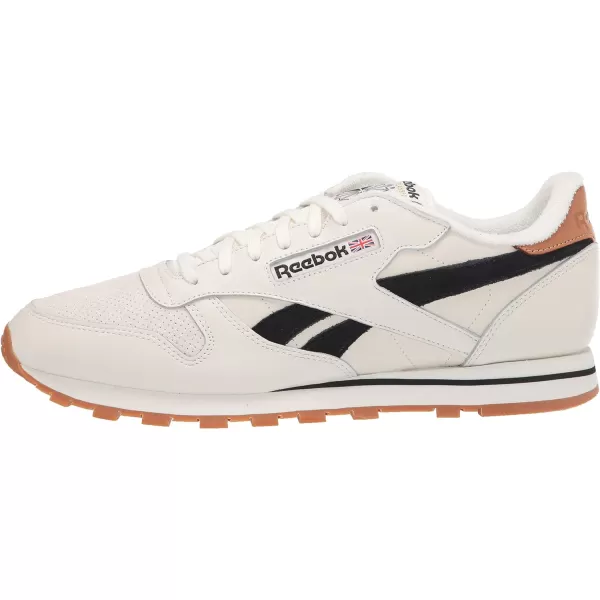 imageReebok Unisex Classic Leather SneakerChalkBlack