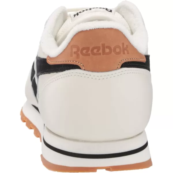 imageReebok Unisex Classic Leather SneakerChalkBlack