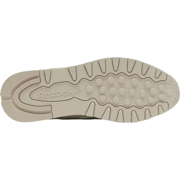 imageReebok Unisex Classic Leather SneakerChalkStuccoHoops Blue