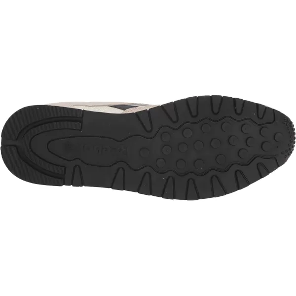 imageReebok Unisex Classic Leather SneakerChalkVector NavyBlack