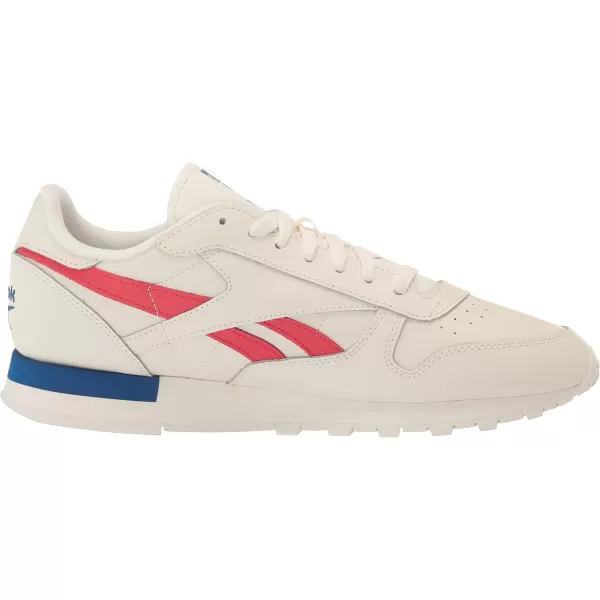 imageReebok Unisex Classic Leather SneakerChalkWhiteVector Red