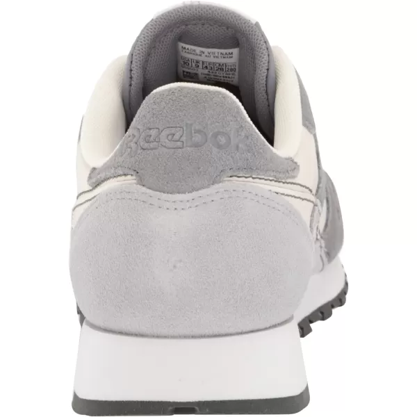 imageReebok Unisex Classic Leather SneakerCold GreyChalk