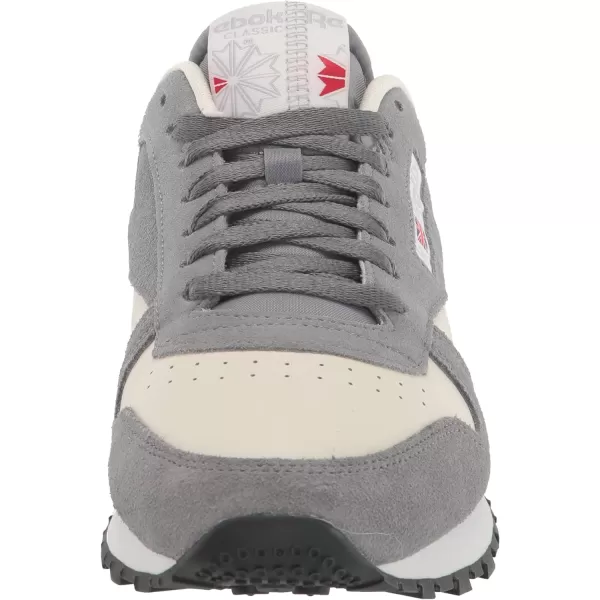 imageReebok Unisex Classic Leather SneakerCold GreyChalk