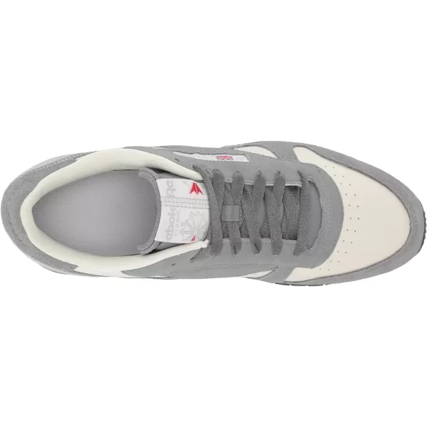 imageReebok Unisex Classic Leather SneakerCold GreyChalk