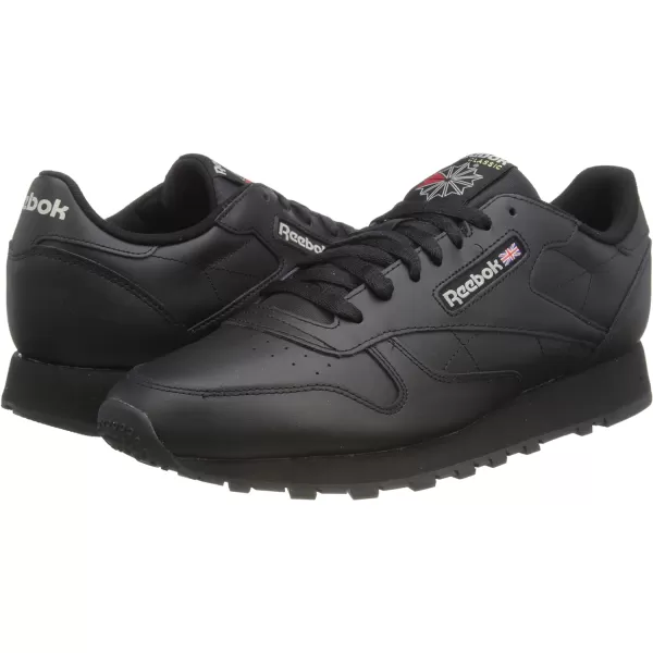 imageReebok Unisex Classic Leather SneakerCore Black Core Black Pure Grey 5