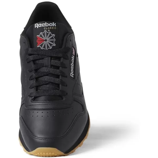 imageReebok Unisex Classic Leather SneakerCore BlackPure Grey 5Reebok Rubber Gum03