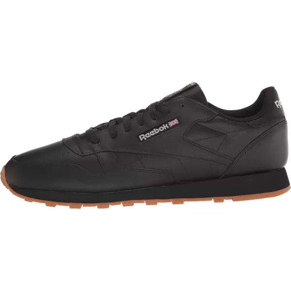 imageReebok Unisex Classic Leather SneakerCore BlackPure Grey 5Reebok Rubber Gum03