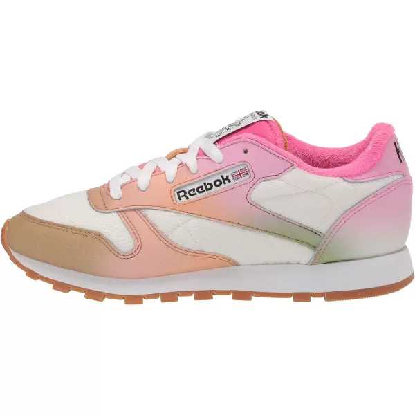 imageReebok Unisex Classic Leather SneakerDaniel MoonAtomic PinkRadiant OchreChalk