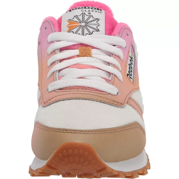 imageReebok Unisex Classic Leather SneakerDaniel MoonAtomic PinkRadiant OchreChalk