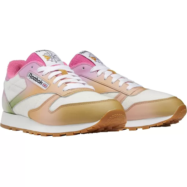 imageReebok Unisex Classic Leather SneakerDaniel MoonAtomic PinkRadiant OchreChalk