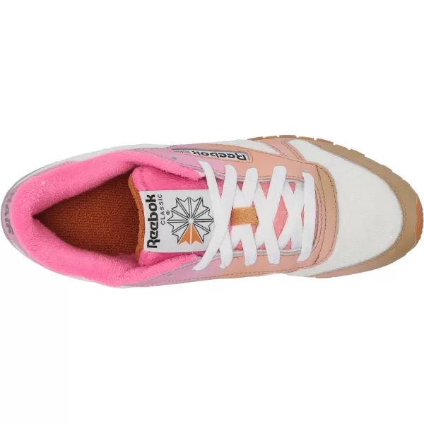 imageReebok Unisex Classic Leather SneakerDaniel MoonAtomic PinkRadiant OchreChalk