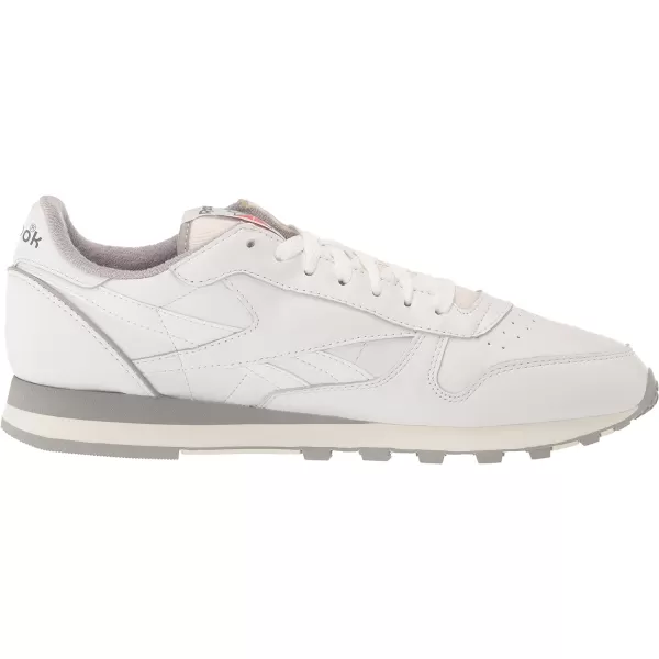 imageReebok Unisex Classic Leather SneakerFtwr WhiteChalkMgh Solid Grey