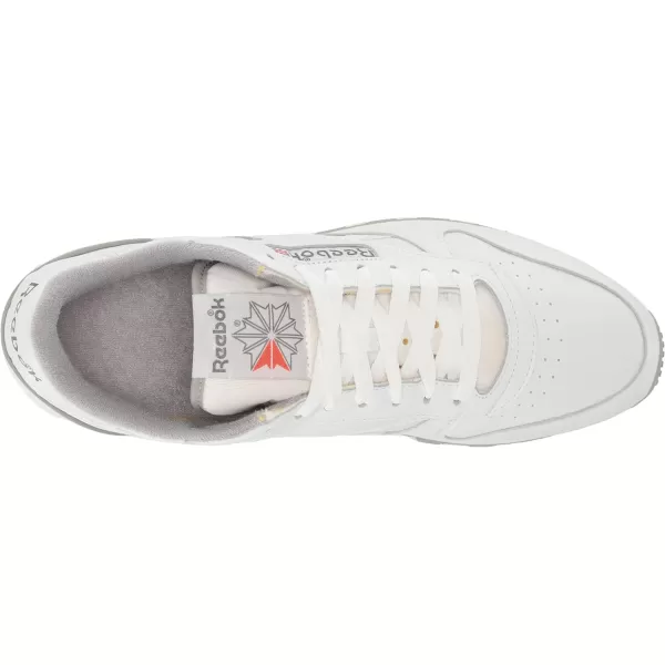 imageReebok Unisex Classic Leather SneakerFtwr WhiteChalkMgh Solid Grey