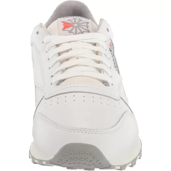 imageReebok Unisex Classic Leather SneakerFtwr WhiteChalkMgh Solid Grey